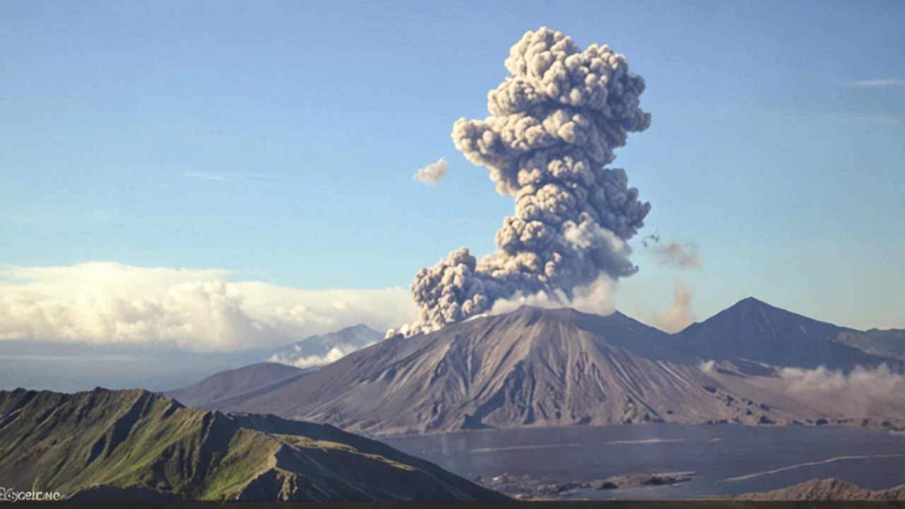 Извержение вулкана Эбеко на Курильских островах: Детали и последствия