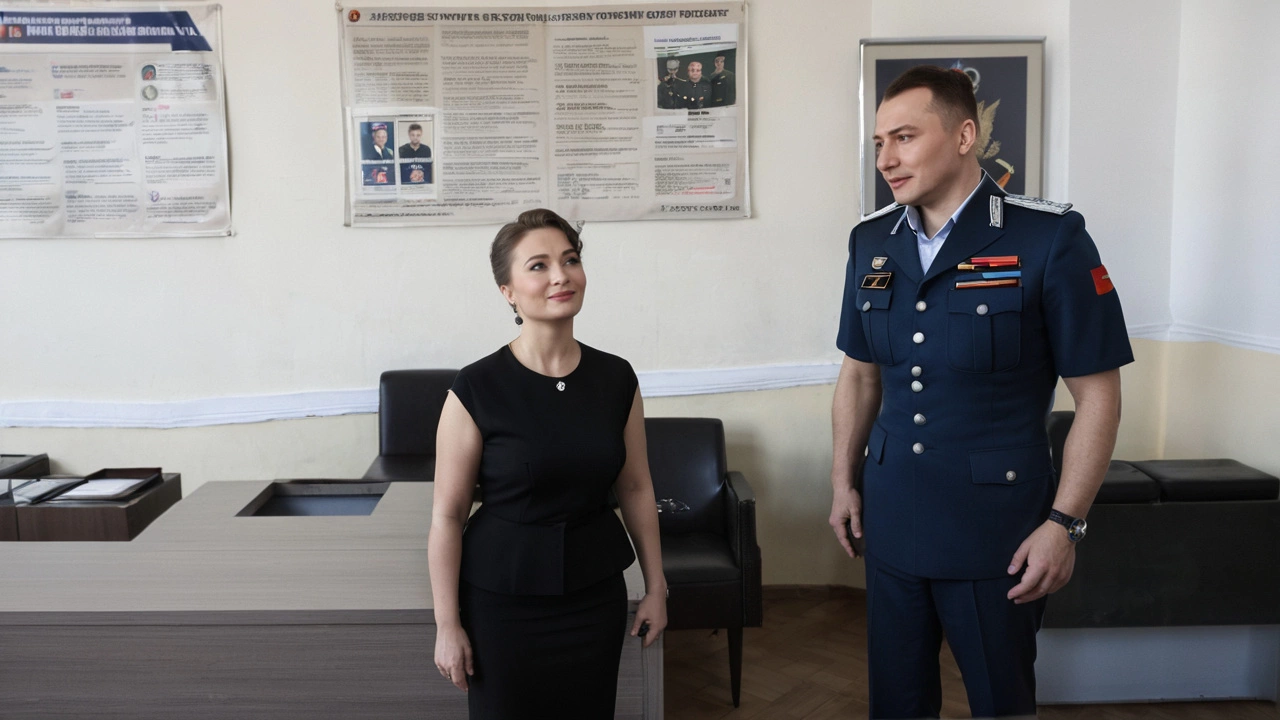Светлана Сурганова выступила для военнослужащих в едином пункте отбора на контрактную службу в Москве